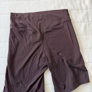 High-Waist Women’s Biker Shorts — brown